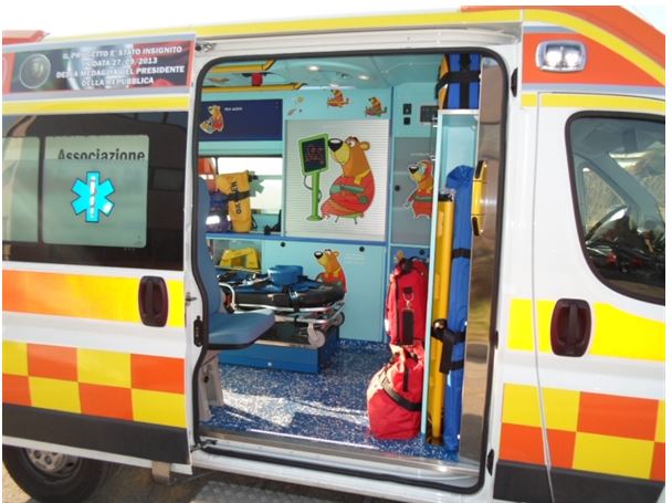 L’Ambulanza a dimensione bambino | 118 Bimbi